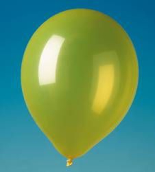 Luftballons 23cm gelb