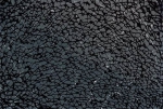 Crackle-Mosaik schwarz glänzend